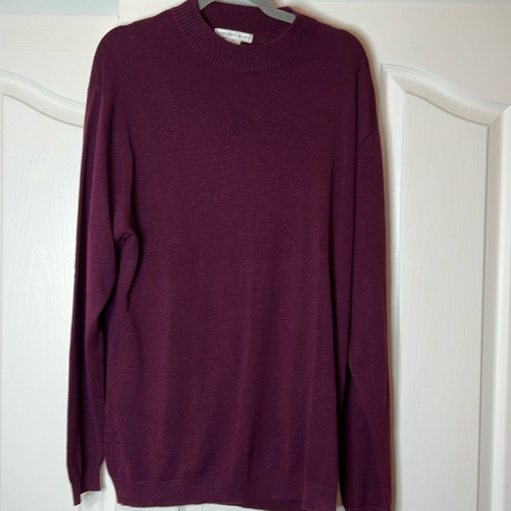 VTG - Geoffrey Bean men’s sweater - Purple - XL